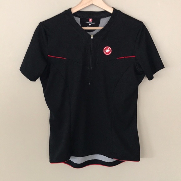 CASTELLI Cycling/Running Top - Race Fit 1/2 Zip SS - Picture 1 of 7